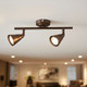 2 Light Spotlight GU10 Rubbed Bronze 2 Light Spotlight GU10 Rubbed Bronze